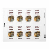 Étiquette de bière Chipmunk (Feuille entière)