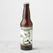 Étiquette de bière Green Fox (Devant)