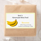 Étiquette de bimbo Food Jar (En situation)