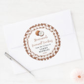 Étiquette de Biscuit à la Noix de Coco Maison (Enveloppe)