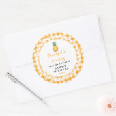 Étiquette de Biscuit à l'Ananas Maison (Enveloppe)