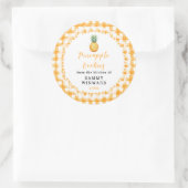 Étiquette de Biscuit à l'Ananas Maison (Sac)