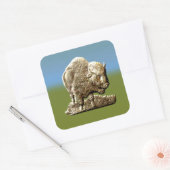 étiquette de bison (Enveloppe)
