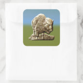 étiquette de bison (Sac)