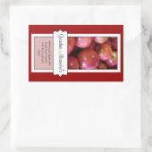 Étiquette de bocal à canne personnalisé, pomme per (Sac)