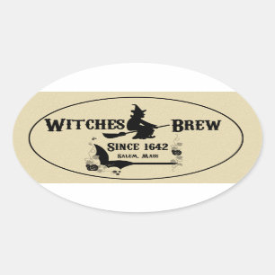 Étiquette de boisson - Brew de sorcières