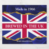 Étiquette de boisson personnalisé Fabriqué au Roya (Étiquettes simples)