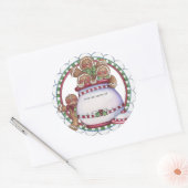 Étiquette de boîte à biscuits de pain d'épice - de (Enveloppe)