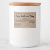 Étiquette de boîte à savon imperméable en papier K (Devant)