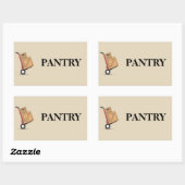 Étiquette de boîte de mouvement - Pantry (Feuille)