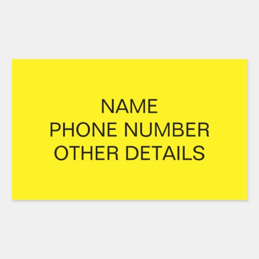 Étiquette de boîte de stockage Moving College (Devant)