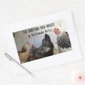 étiquette de boîte d'oeuf (Enveloppe)