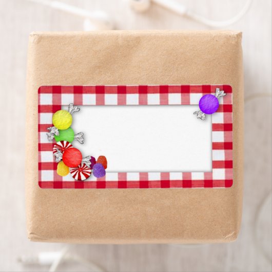 Étiquette de bonbons (En situation)