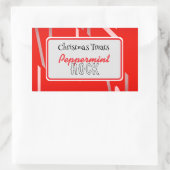 Étiquette de bonbons à la menthe poivrée (Sac)