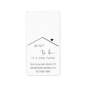 Étiquette de bonbons Realtor Tic Tac Mints (Devant)