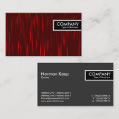 Étiquette de bord - filets rouges (Devant / Derrière)