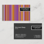 Étiquette de bord - rayures 03 (Devant / Derrière)