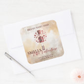 Étiquette de bougie de la Saint-Valentin Casse-Noi (Enveloppe)