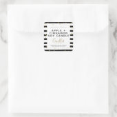 Étiquette de bougie de soja à taches d'huile d'or (Sac)