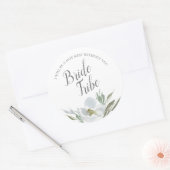 Étiquette de Bougie Demoiselle d'Honneur Tribu de (Enveloppe)