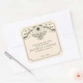 Étiquette de bougie Olive Gothic Witchy Tarot Hone (Enveloppe)