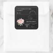 Étiquette de bougie parfumée Rose apostolique (Sac)