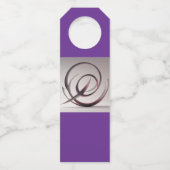 Étiquette de Bouteille (Dos)