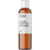 Étiquette de bouteille blanc moderne de cosmétique