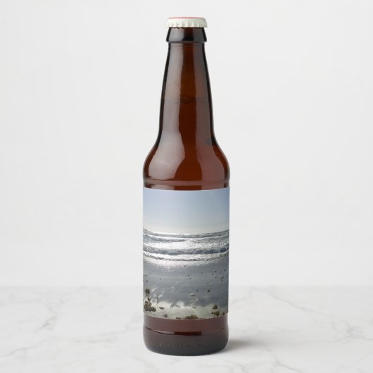 Étiquette de bouteille Cocoa Beach (Devant)