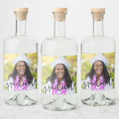 Étiquette de bouteille d'alcool de la photo de scr (Bouteilles)