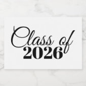 Étiquette de Bouteille de Champagne pour Mini Remi (Étiquettes simples)