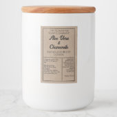 Étiquette de bouteille de cosmétique imperméable d (Devant)