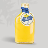 Étiquette de bouteille de Limoncello fait maison C