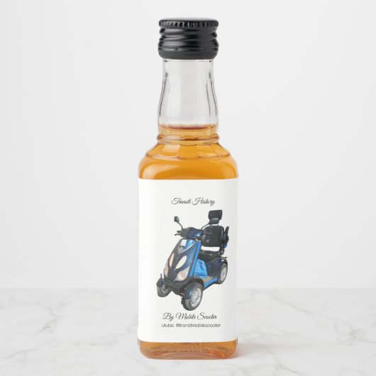 Étiquette de bouteille de liqueur (Devant)