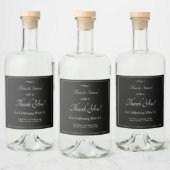 Étiquette de bouteille de liqueur - Ensemble d'éti (Bouteilles)