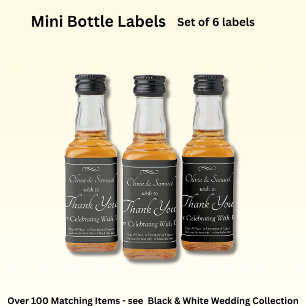 Étiquette de bouteille de liqueur - Ensemble d'éti