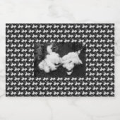 étiquette de bouteille de liqueur moelleuse (Étiquettes simples)