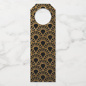 Étiquette de bouteille de remerciement éventail Ar (Dos)