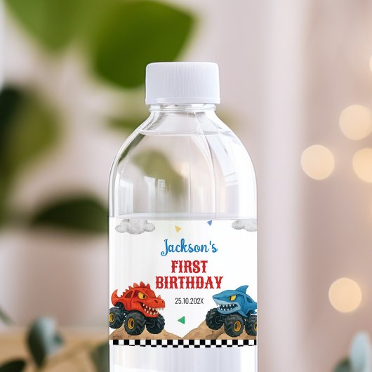 Étiquette de bouteille d'eau Anniversaire de enfan