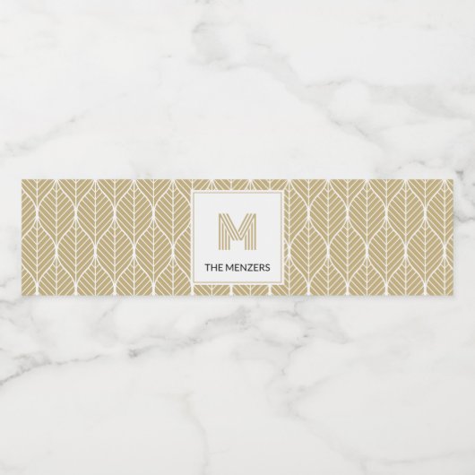 ÉTIQUETTE DE BOUTEILLE D'EAU CLASSIQUE (Étiquettes simples)