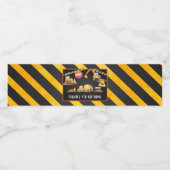 Étiquette de bouteille d'eau d'anniversaire de con (Étiquettes simples)