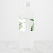 Étiquette de bouteille d'eau d'anniversaire de pal (Dos)