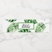 Étiquette de bouteille d'eau d'anniversaire de pal (Étiquettes simples)