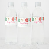 Étiquette de bouteille d'eau de la fête de l'artis (Bouteilles)