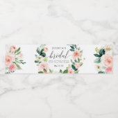 Étiquette de bouteille d'eau de la Fête des mariée (Étiquettes simples)