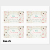 Étiquette de bouteille d'eau de Snowman fondu (Feuille)