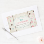 Étiquette de bouteille d'eau de Snowman fondu (Enveloppe)