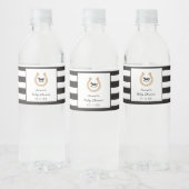 Étiquette de bouteille d'eau Derby pour Baby showe (Bouteilles)