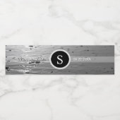 Étiquette de bouteille d'eau Mariage en niveaux de (Étiquettes simples)