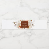 Étiquette de bouteille d'eau Mariage personnalisé (Étiquettes simples)